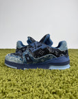 Louis Vuitton Trainer in denim Blu 7.5