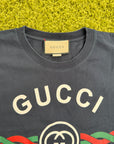 T-Shirt Firenze Gucci Blu M