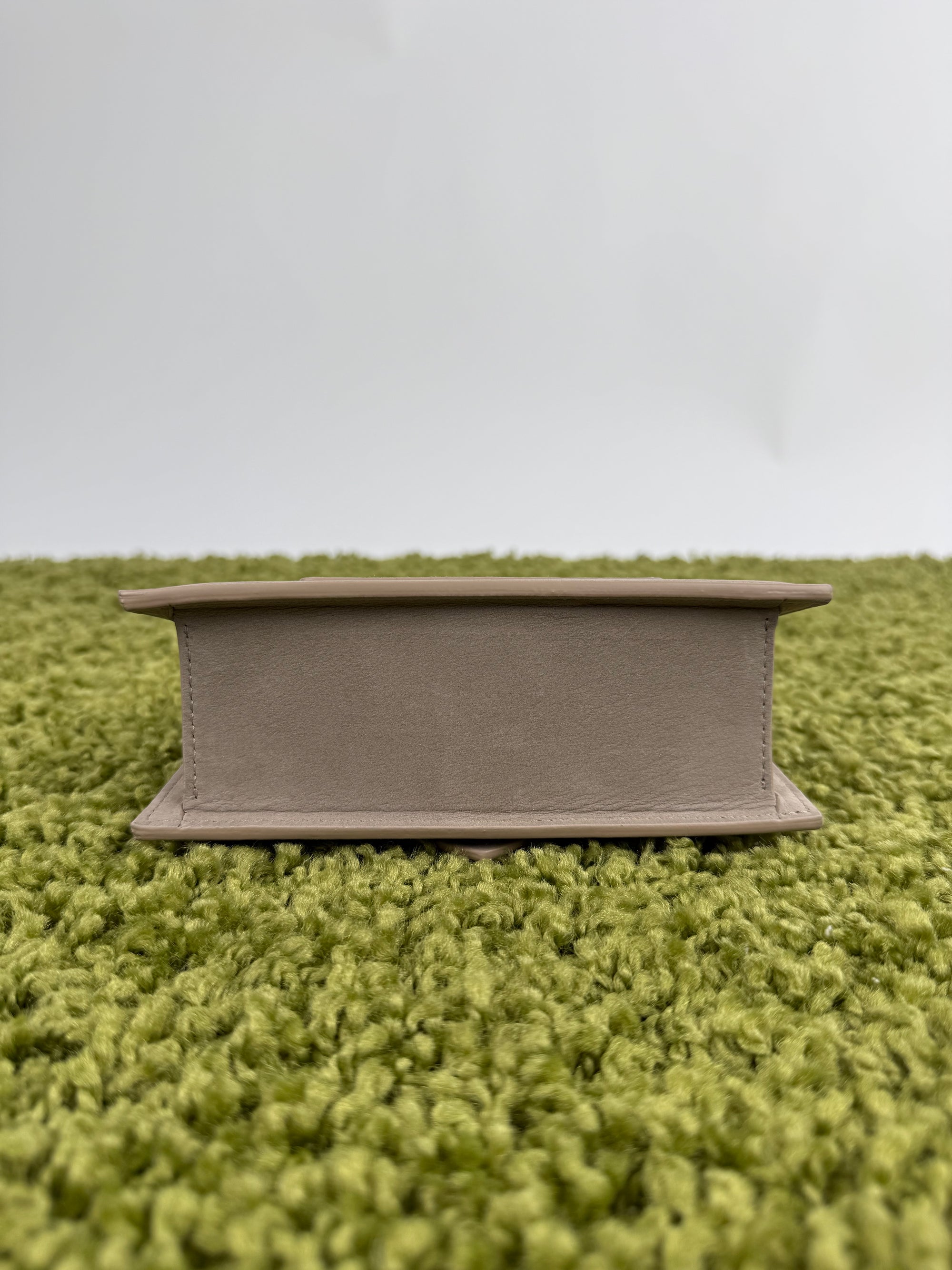 Borsa Mini Jacquemus La grande Bambino camoscio Beige