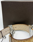 Orologio Gucci marrone e beige