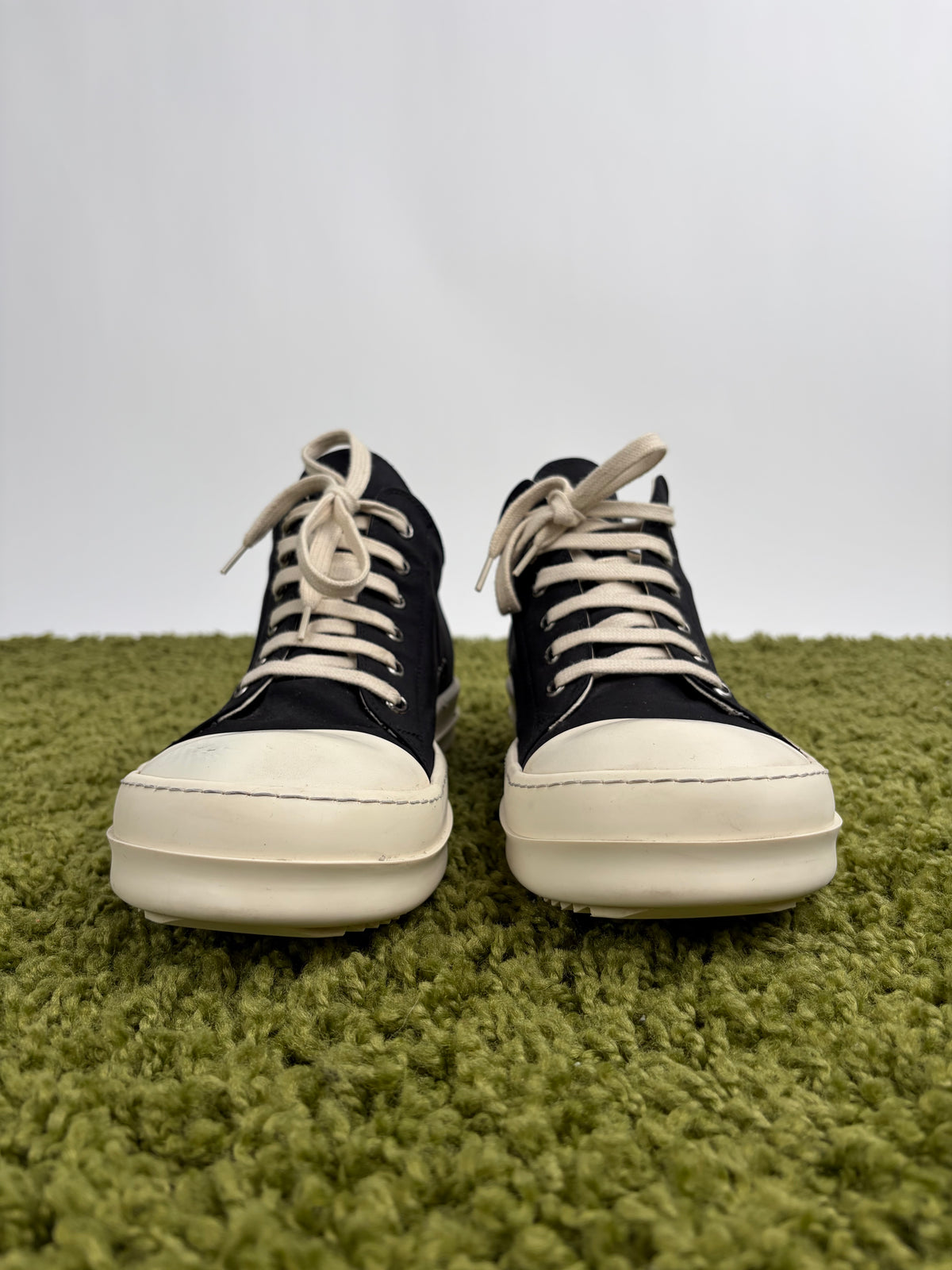 Rick Owens Ramones Low DRKSHDW nero 45
