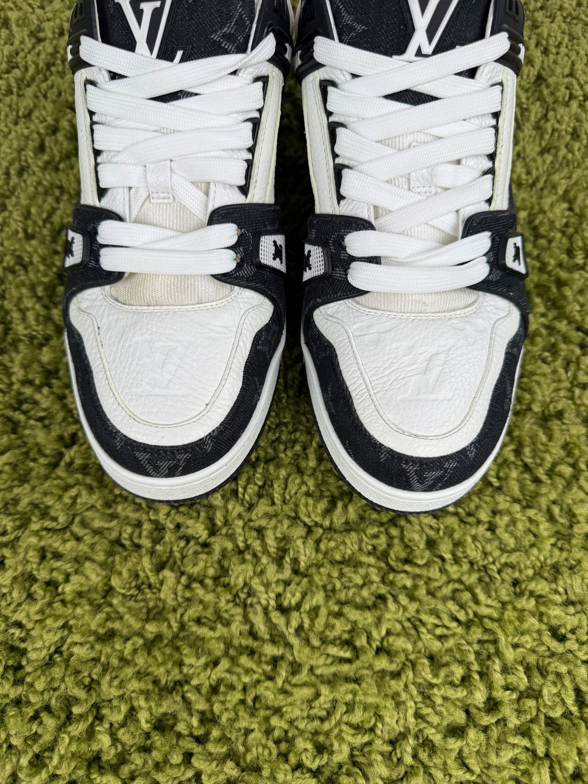 Louis Vuitton Trainer In Denim Nero 8