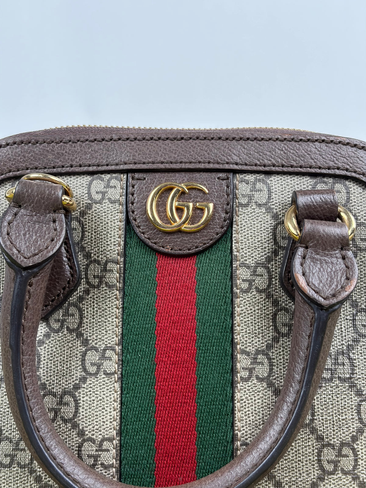 Mini Borsa a Mano Ophidia Gucci Beige
