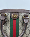 Mini Borsa a Mano Ophidia Gucci Beige