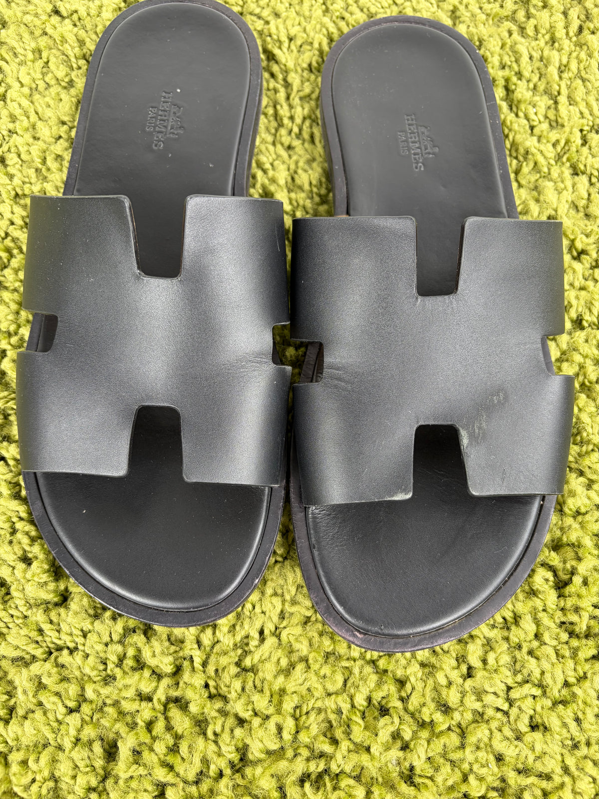 Ciabatta Hermès Nero 43