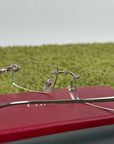 Occhiali Cartier Argento