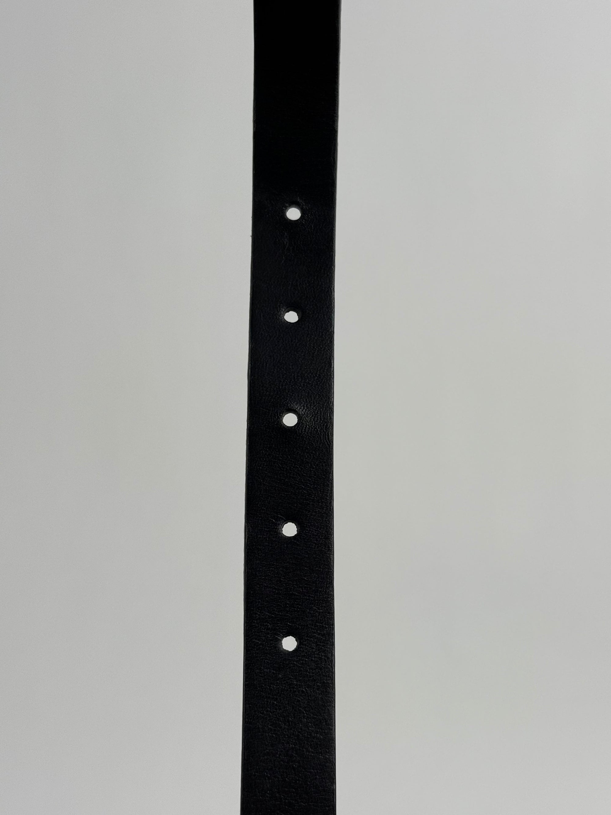 Cintura Saint Laurent in pelle Nera 100