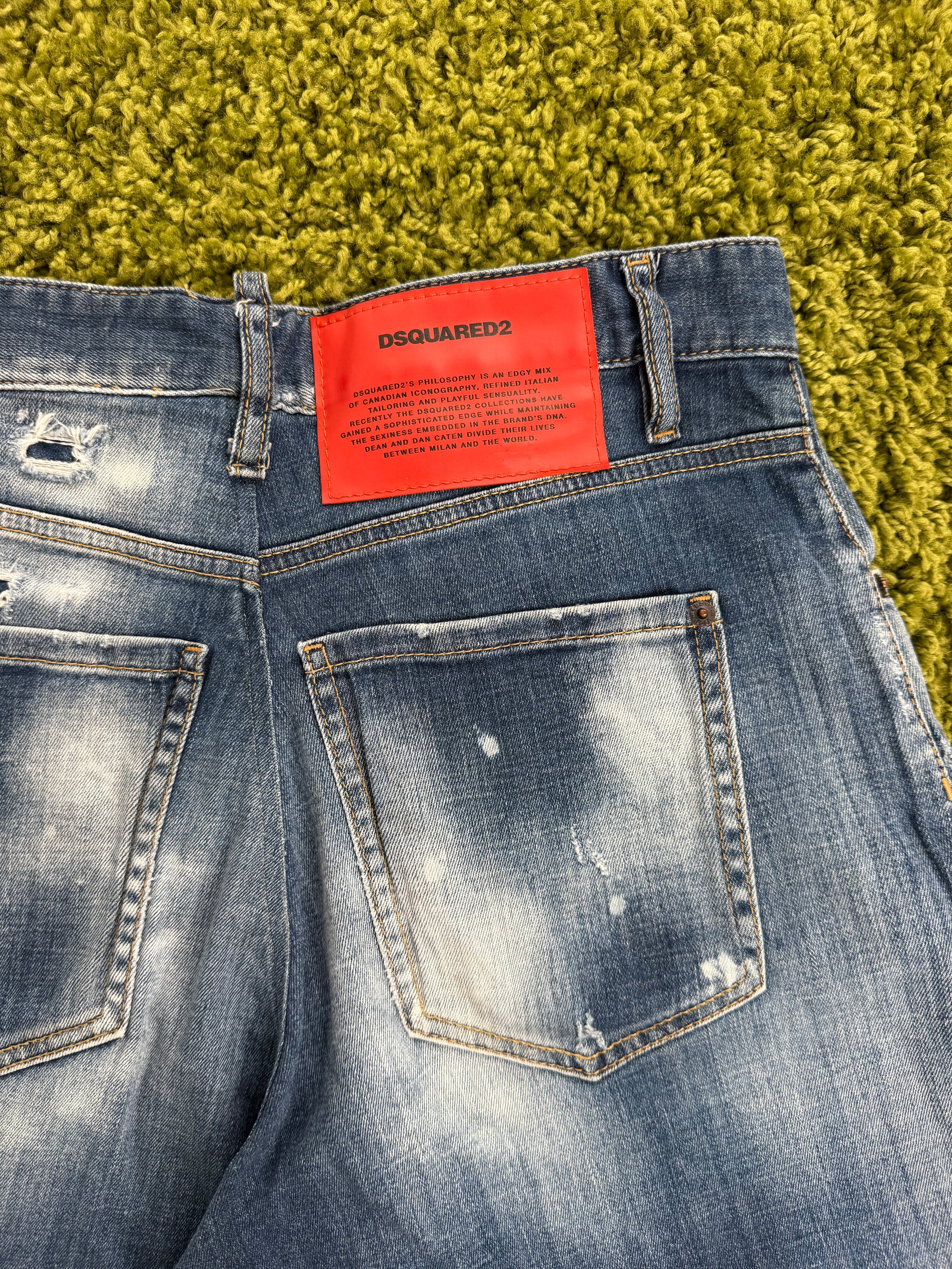 Pantaloncino Dsquared2 in denim 48