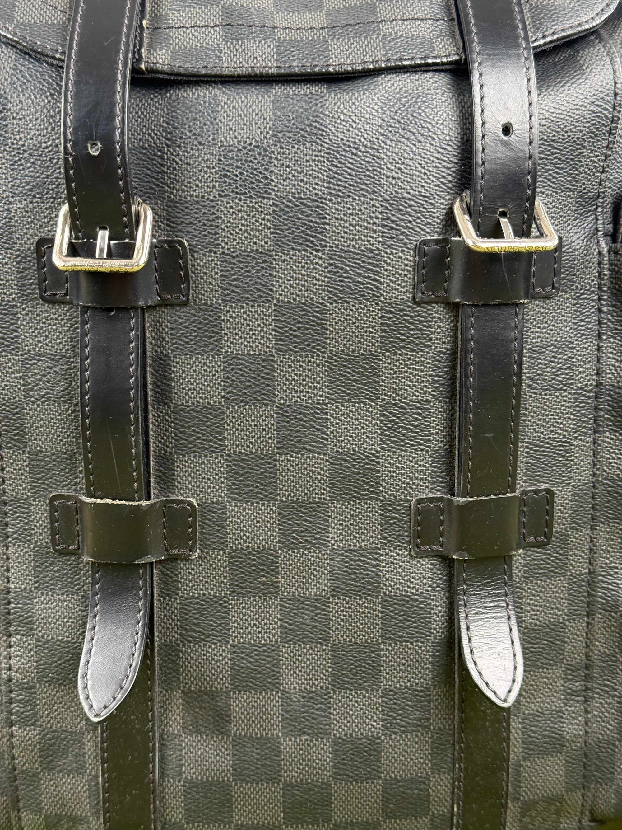 Zaino Christopher Louis Vuitton Nero