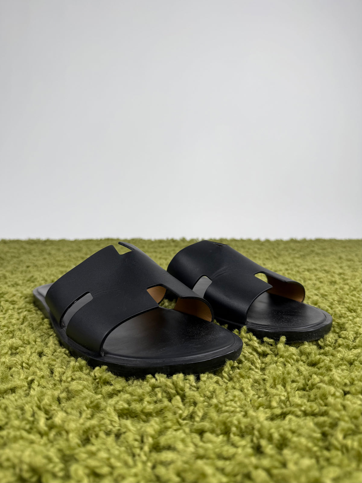 Ciabatta Hermès Nero 43.5
