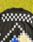 Maglione Louis Vuitton Nero Multicolor XL