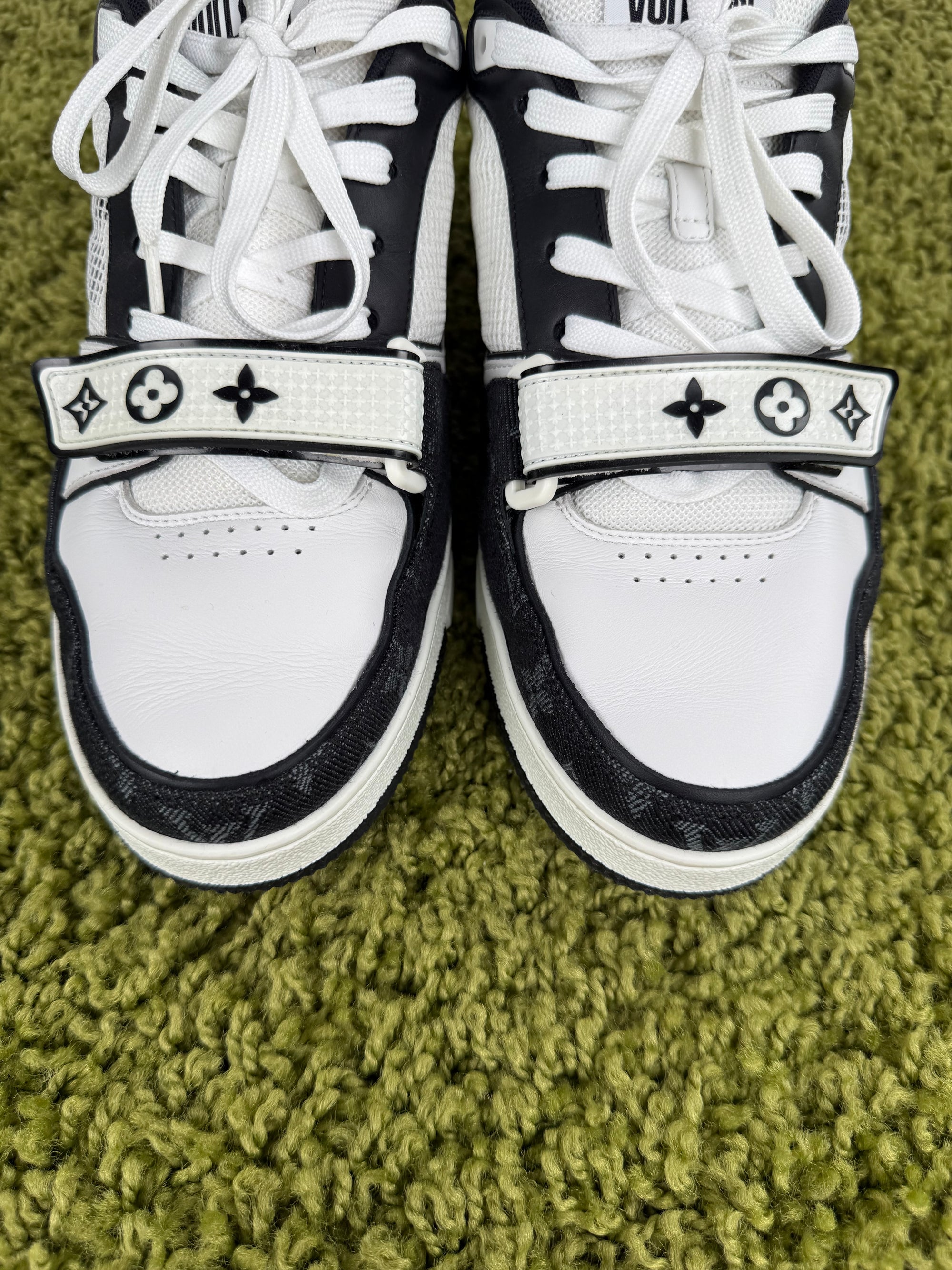Louis Vuitton Trainer In Denim Nero 8