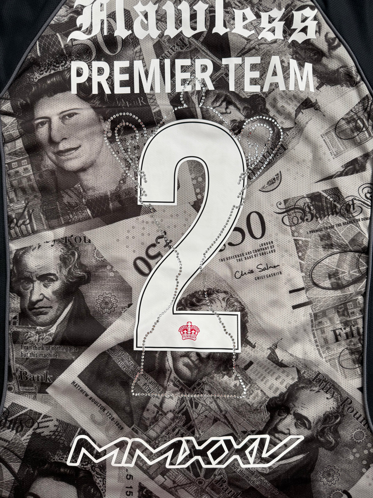 Pounds Soccer Jersey Supreme Nero Multicolor M