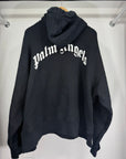 Felpa Palm Angels Size L nera e bianca