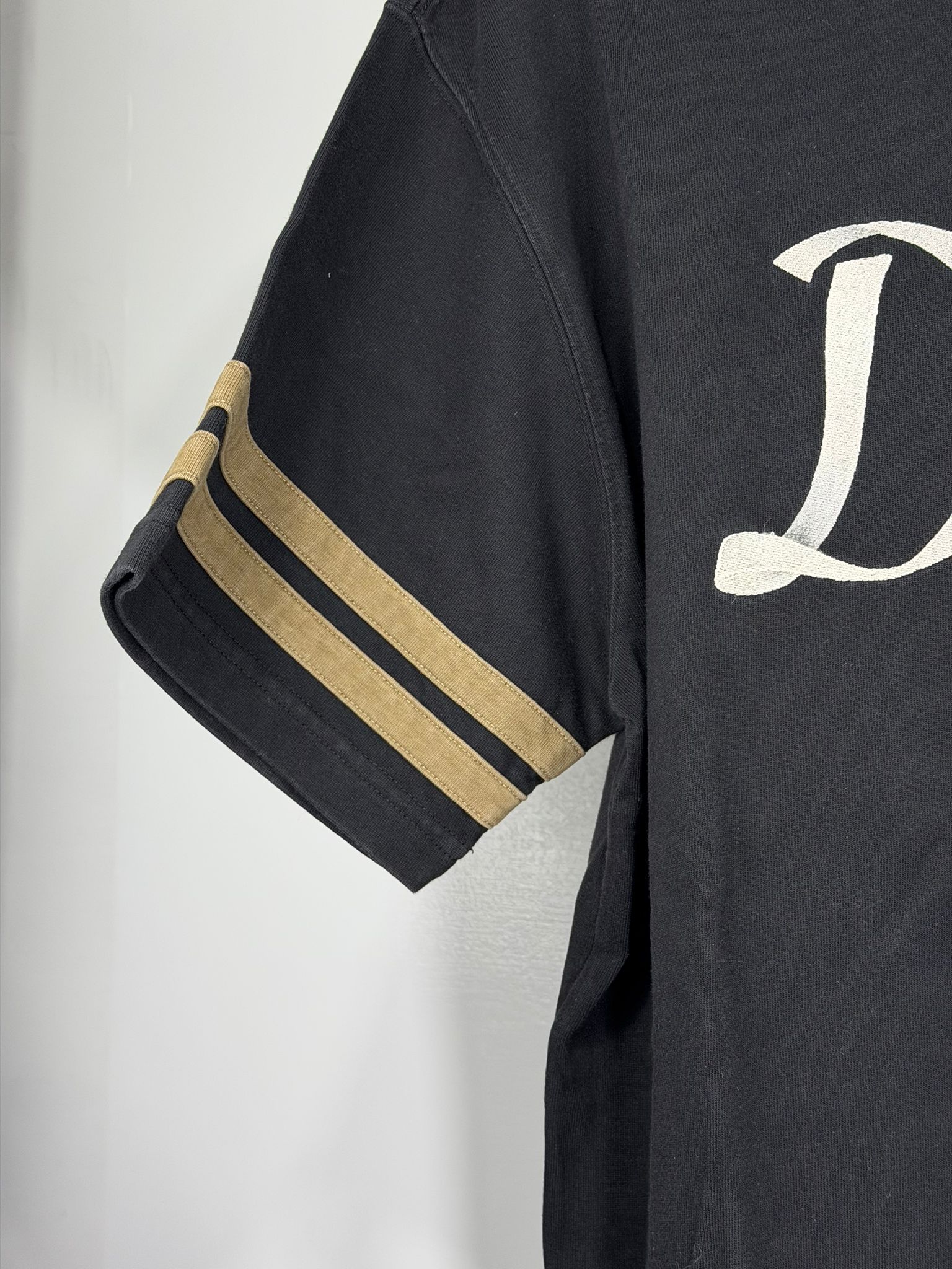 t-shirt Dior Size XXL nera grigia e marrone