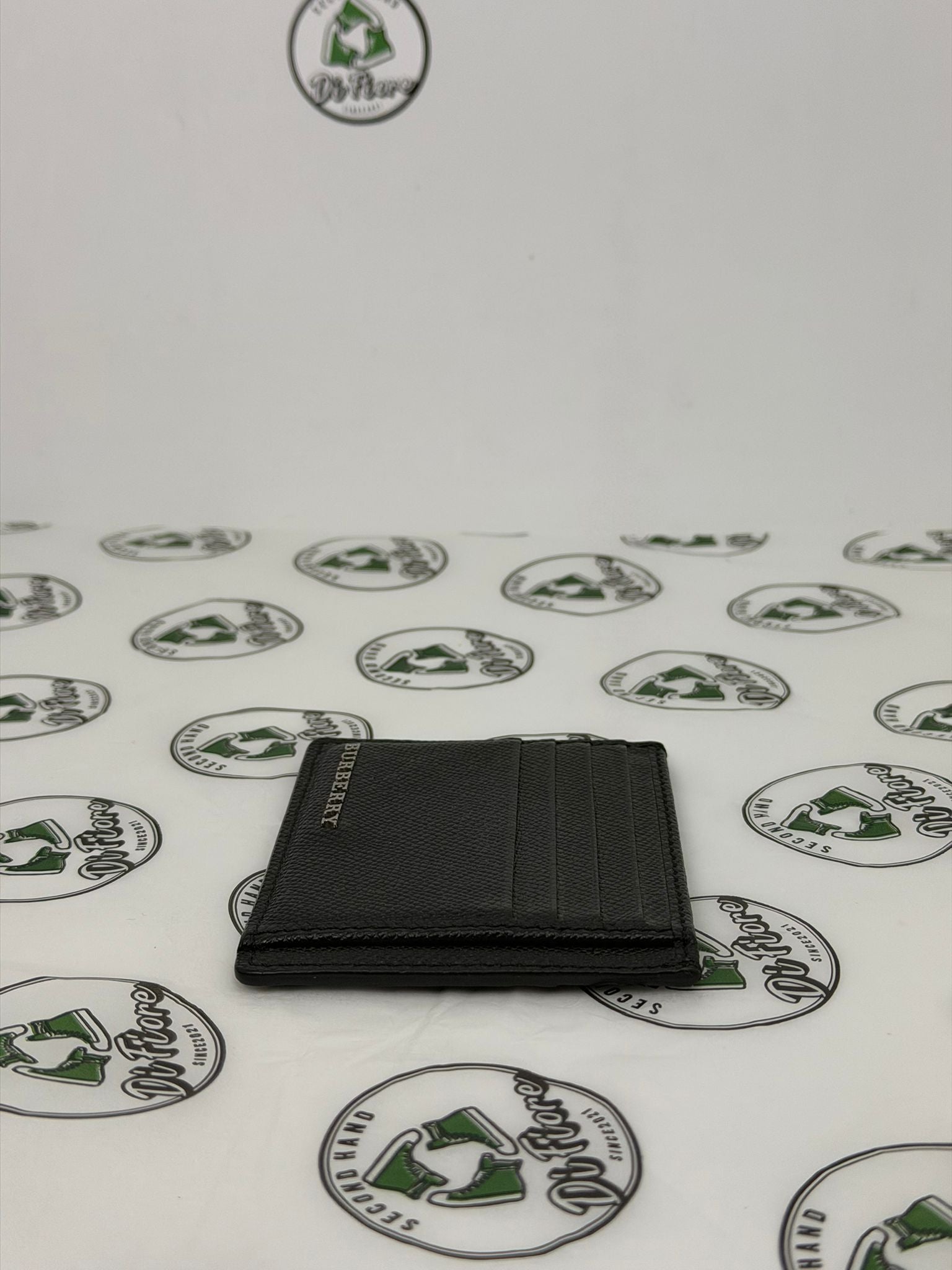 portacarte Burberry nero