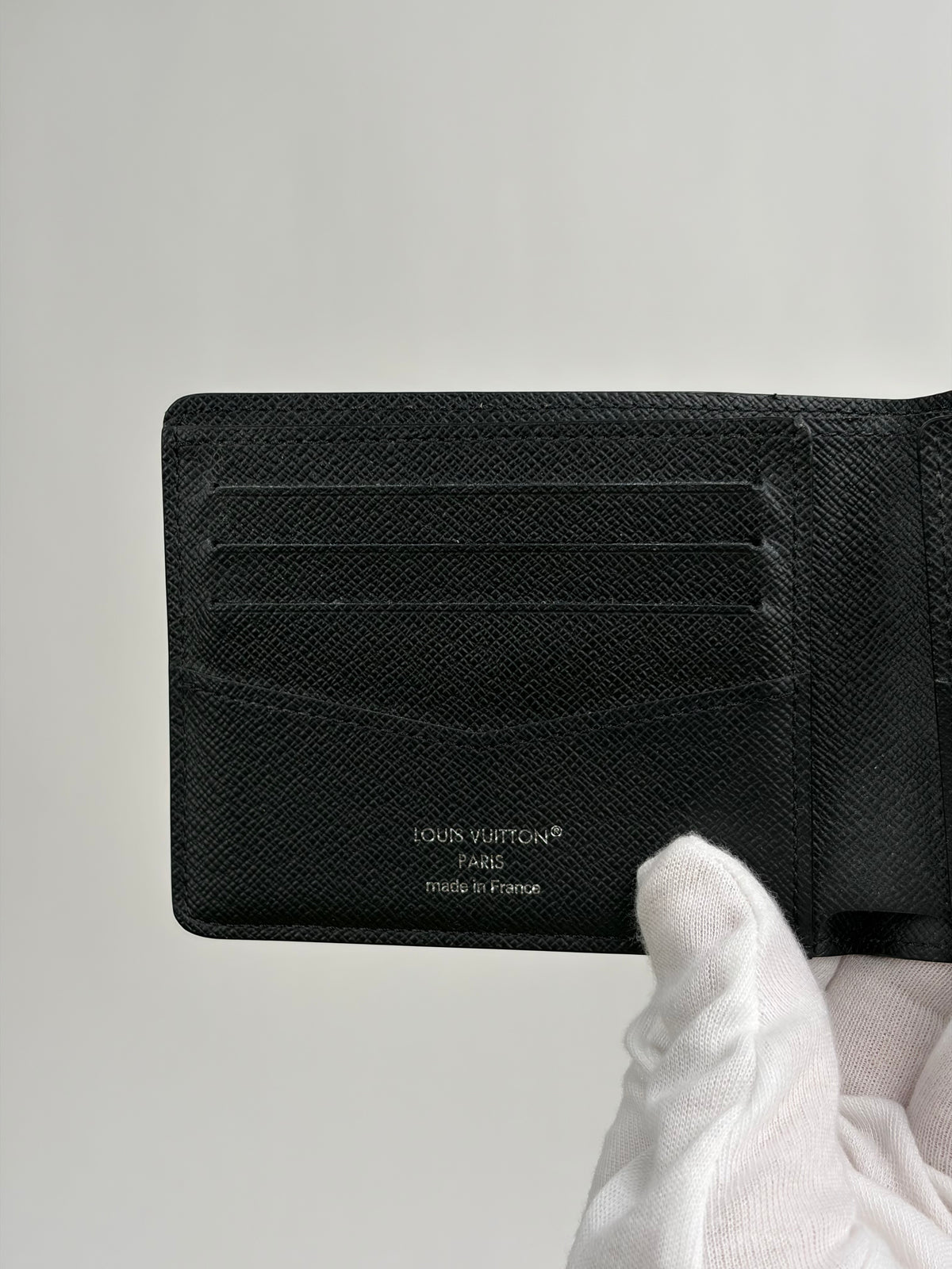 Portafoglio Louis Vuitton Slender Nero