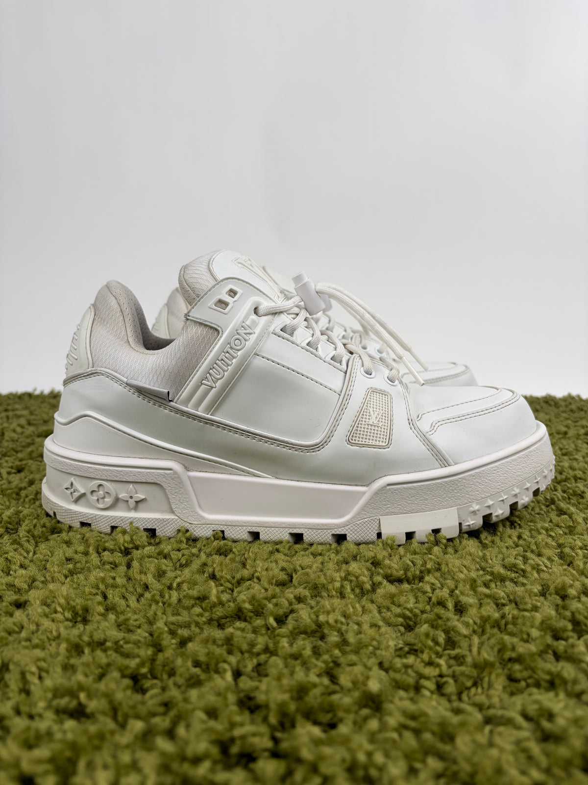 Louis Vuitton Trainer Maxi Bianco 8.5