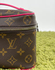 Beauty Case Louis Vuitton Nice Mini Marrone Multicolor