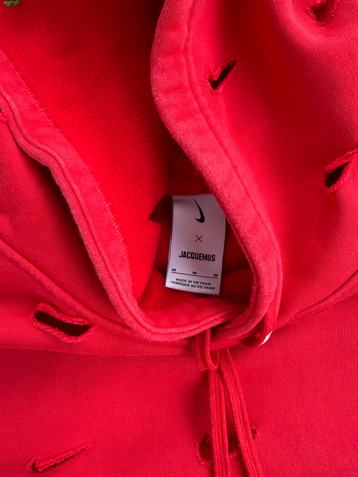 Completo Nike X Jacquemus Rosso Felpa M Pantalone M