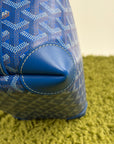 Beauty Case Boeing Goyard in tela Goyardine Blu