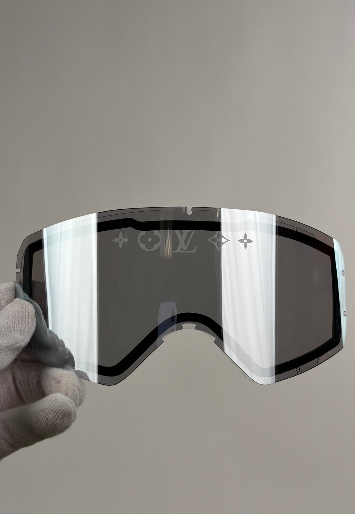 Maschera da Sci Louis Vuitton Nero Regolabile