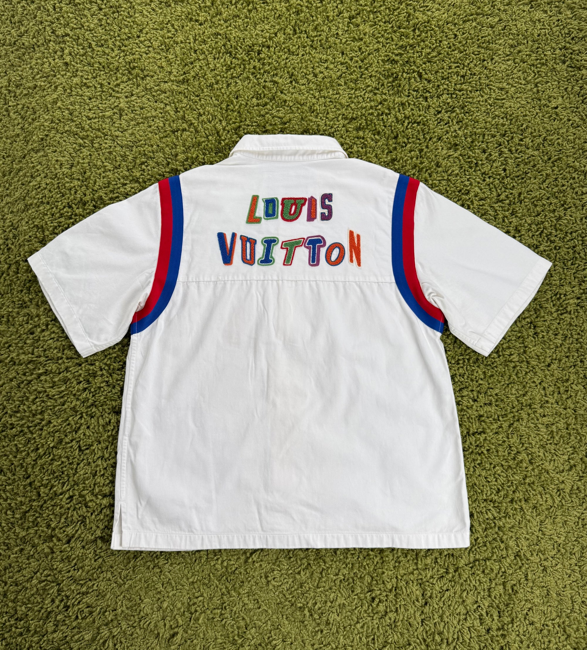 Camicia Louis Vuitton x Nba Bianca Multicolor L