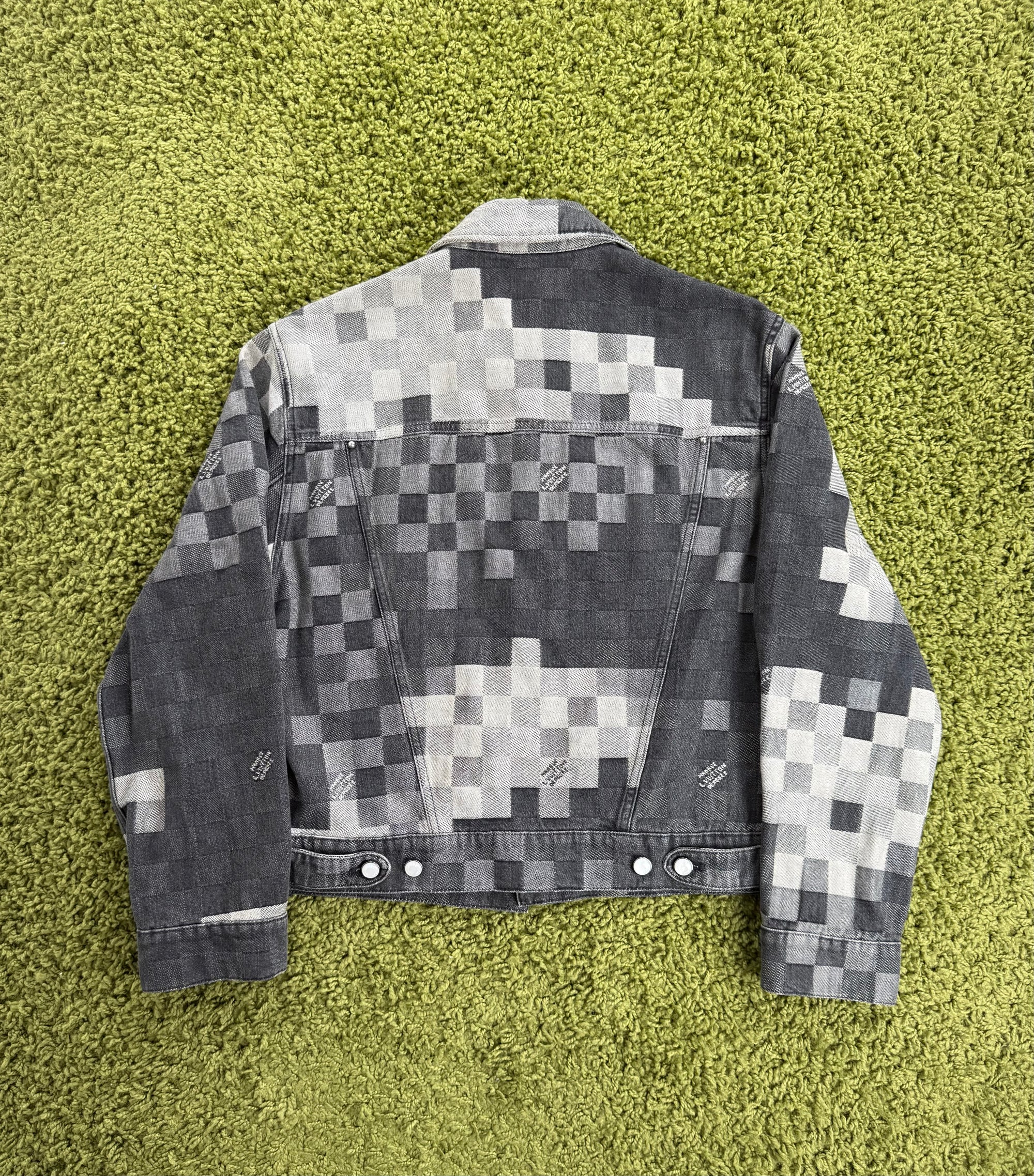 Completo Louis Vuitton Grigio Giacca 48 Jeans 29