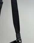 Borsa a tracolla piccola saddle Christian Dior Nero