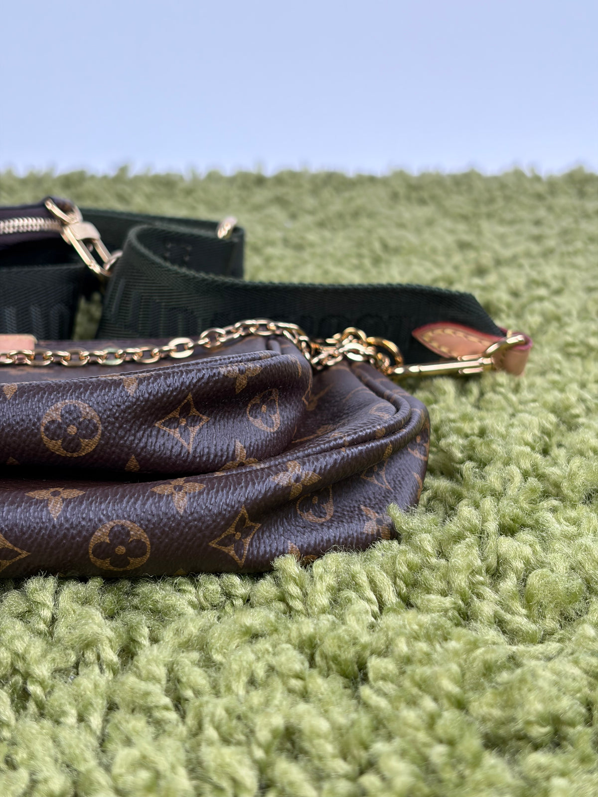 Borsa Louis Vuitton Multi Pochette Marrone
