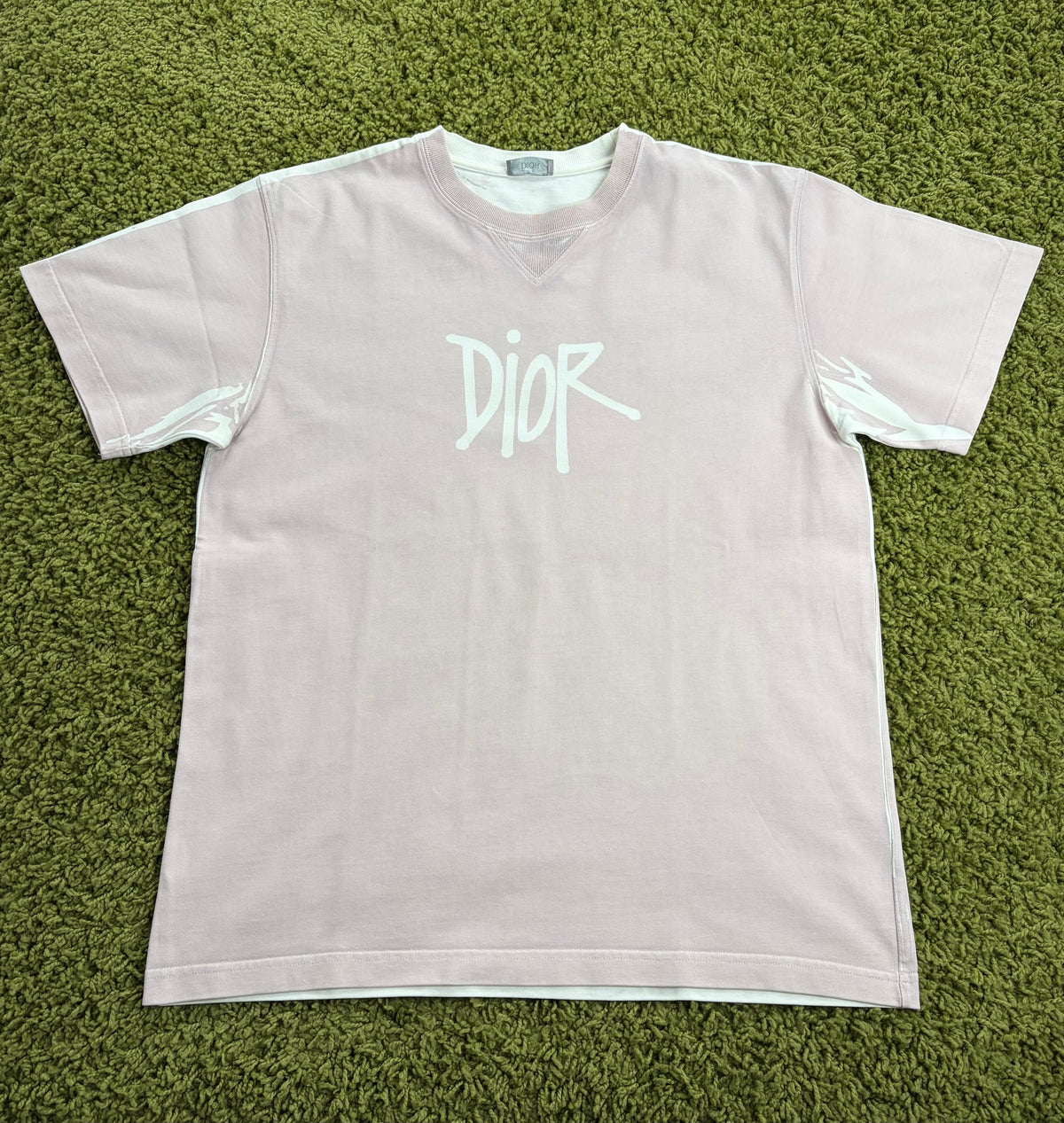 T-Shirt Christian Dior X Shawn Rosa XL