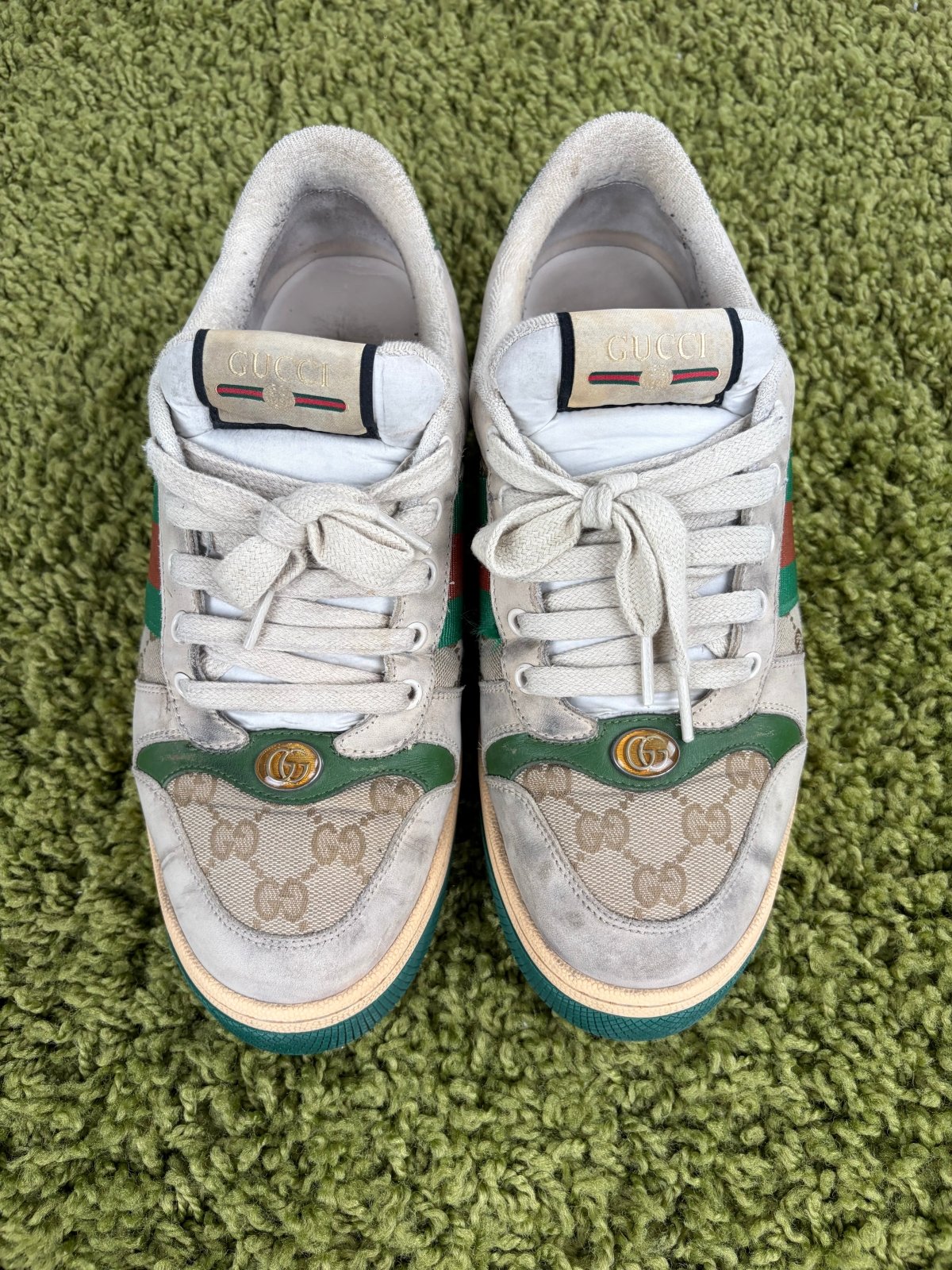 Gucci Screener Beige 8.5 - Second Hand Di Fiore