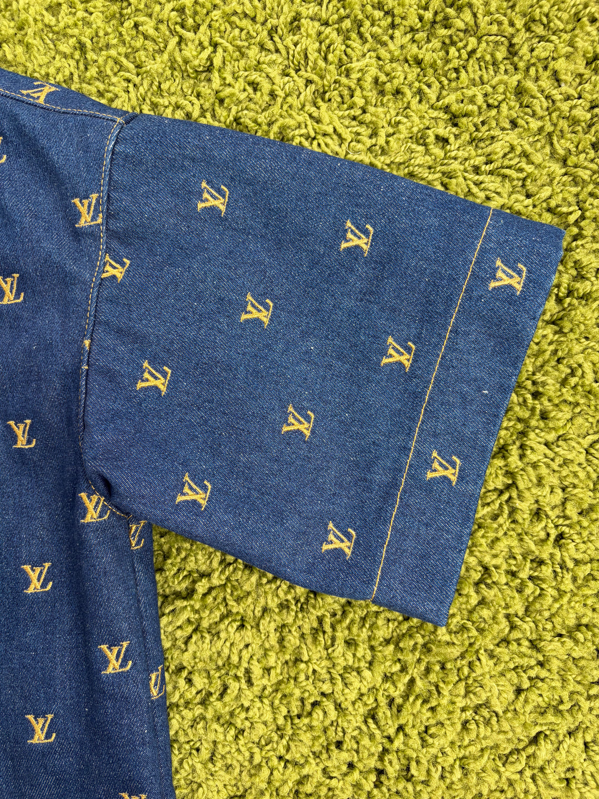 Camicia Louis Vuitton In Denim Blu S