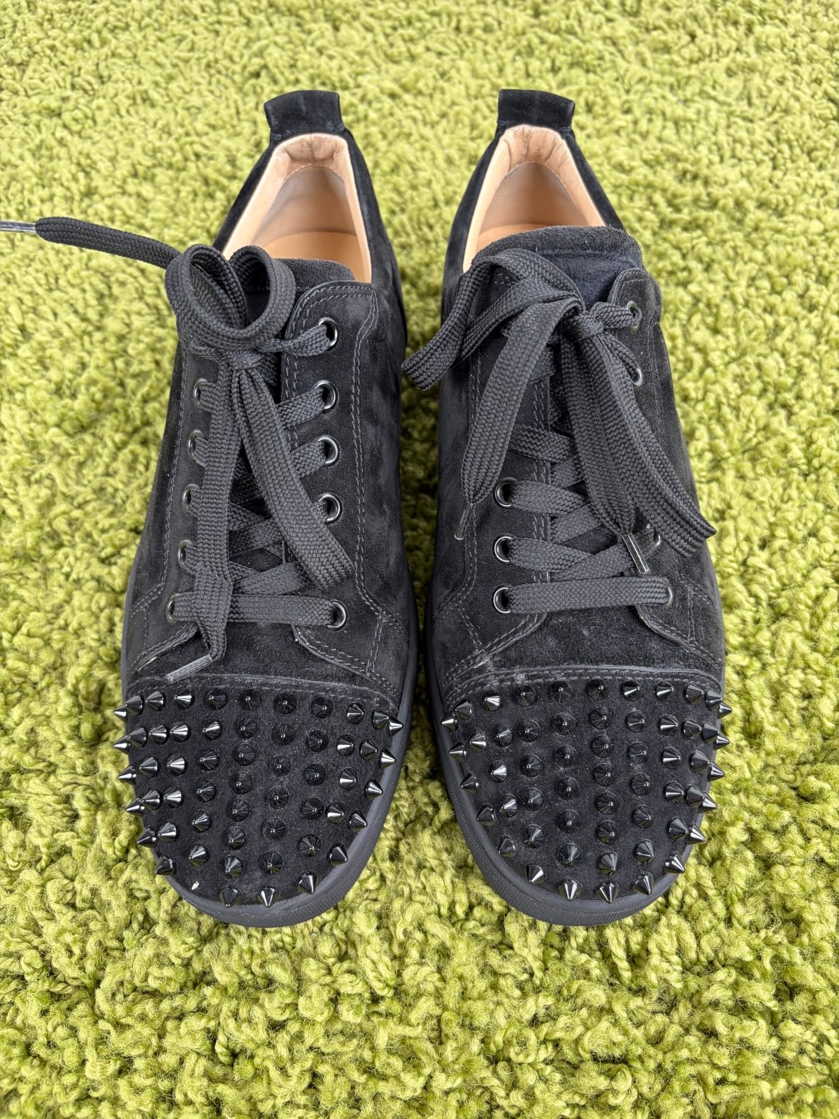 Christian Louboutin Spikes Low Nera 41 - Second Hand Di Fiore
