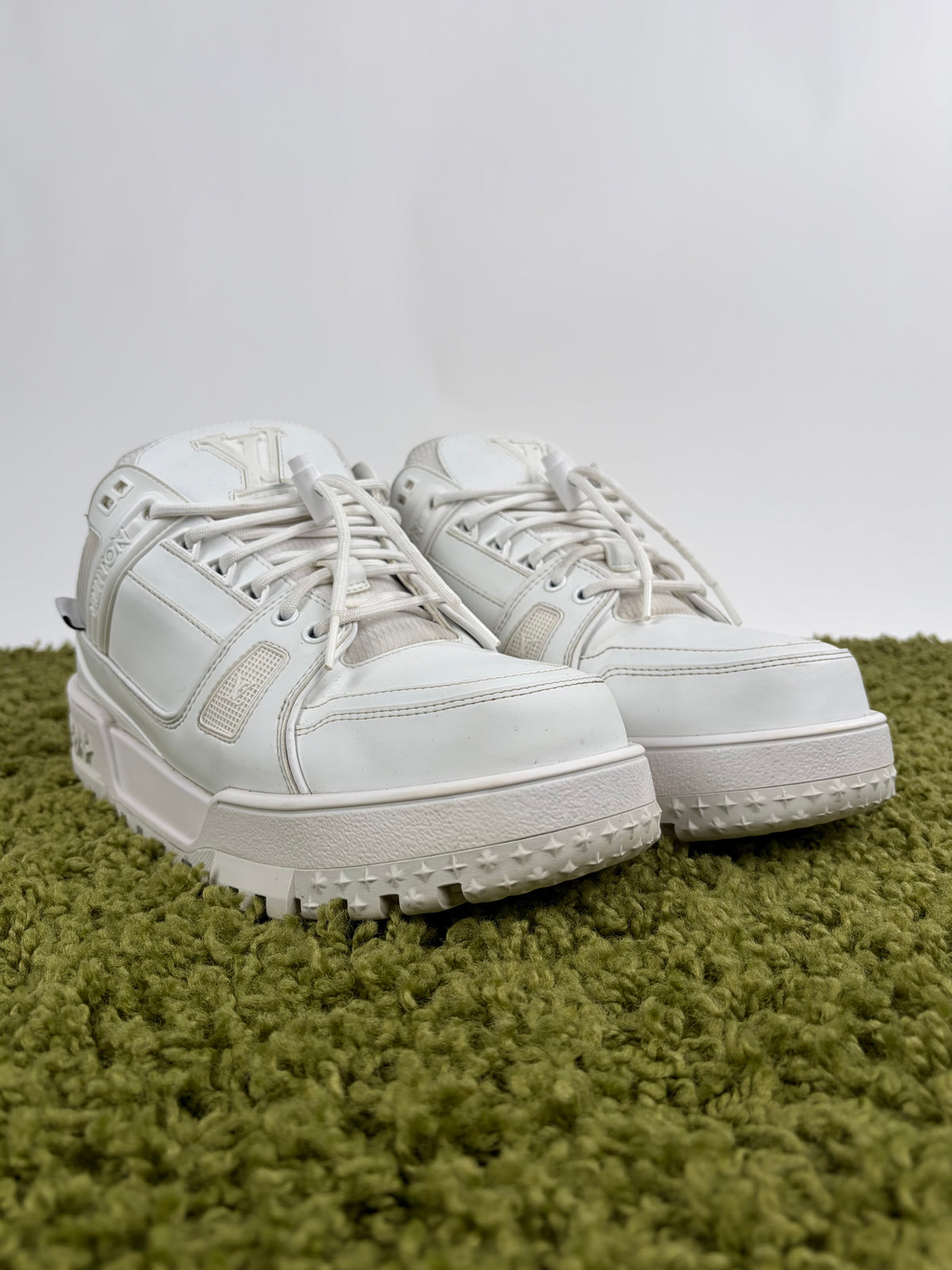 Louis Vuitton Trainer Maxi Bianco 8.5