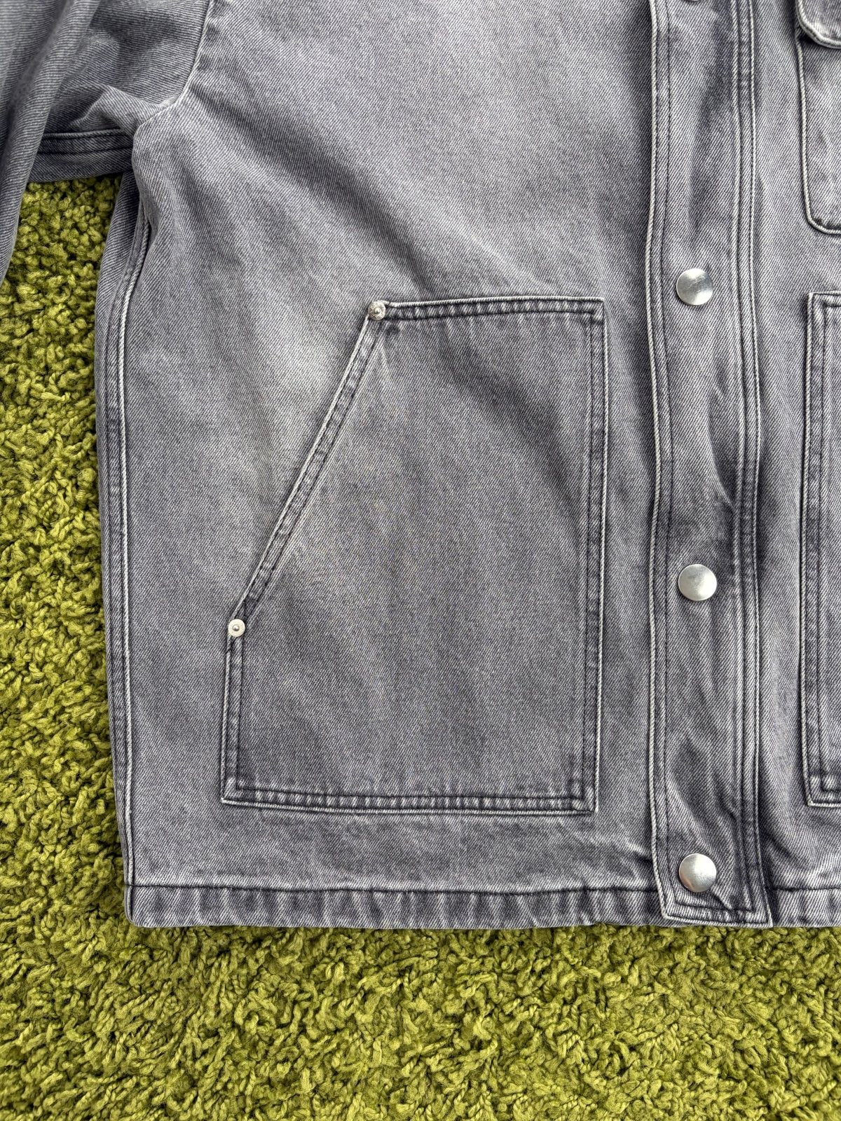 Completo Prada In Denim Grigio Giacca XL Jeans 52 - Second Hand Di Fiore