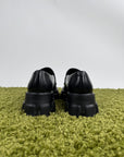 Mocassino Prada in pelle nera 9=43