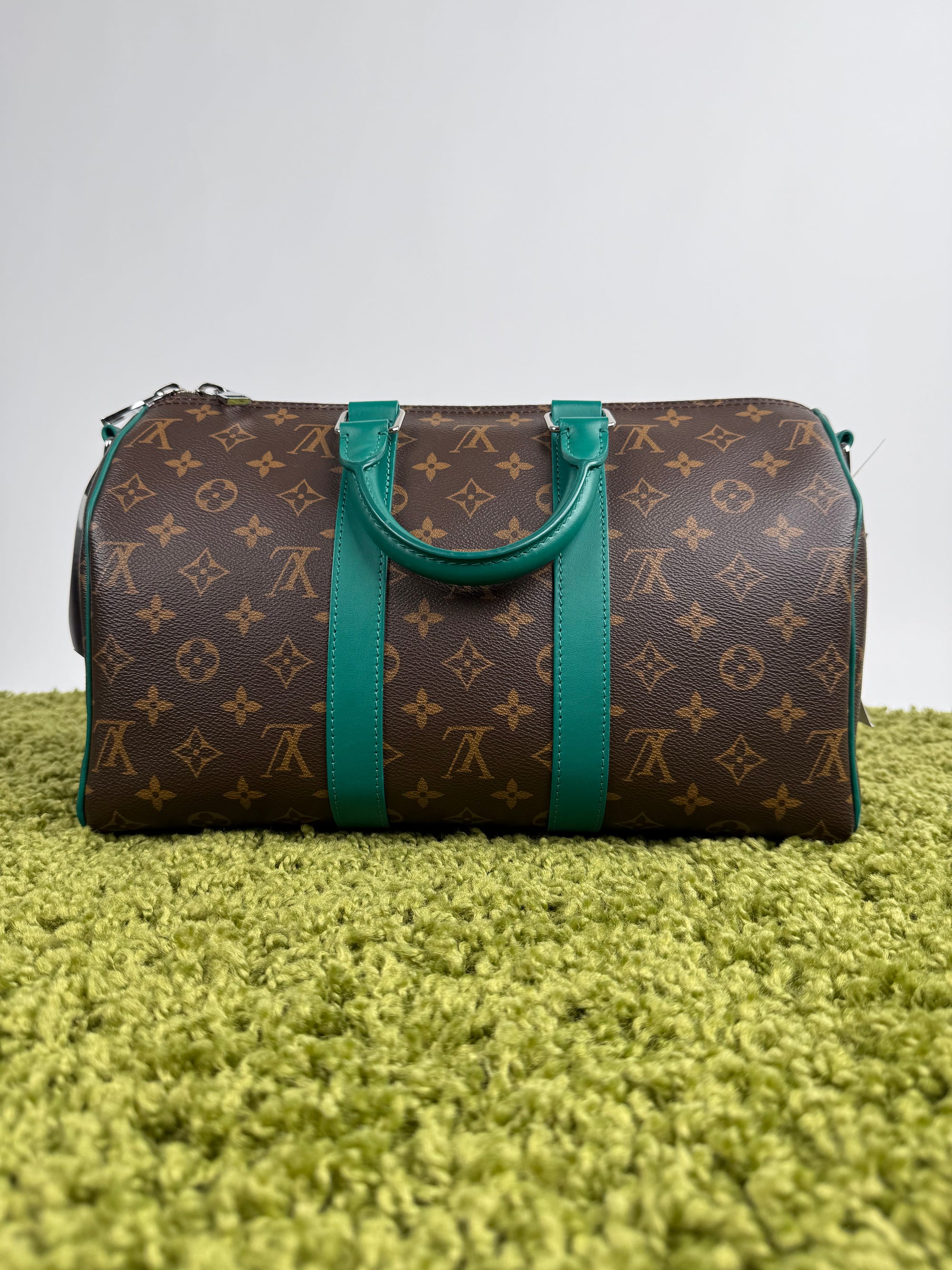 Borsone Keepall Louis Vuitton Baundoliere Marrone