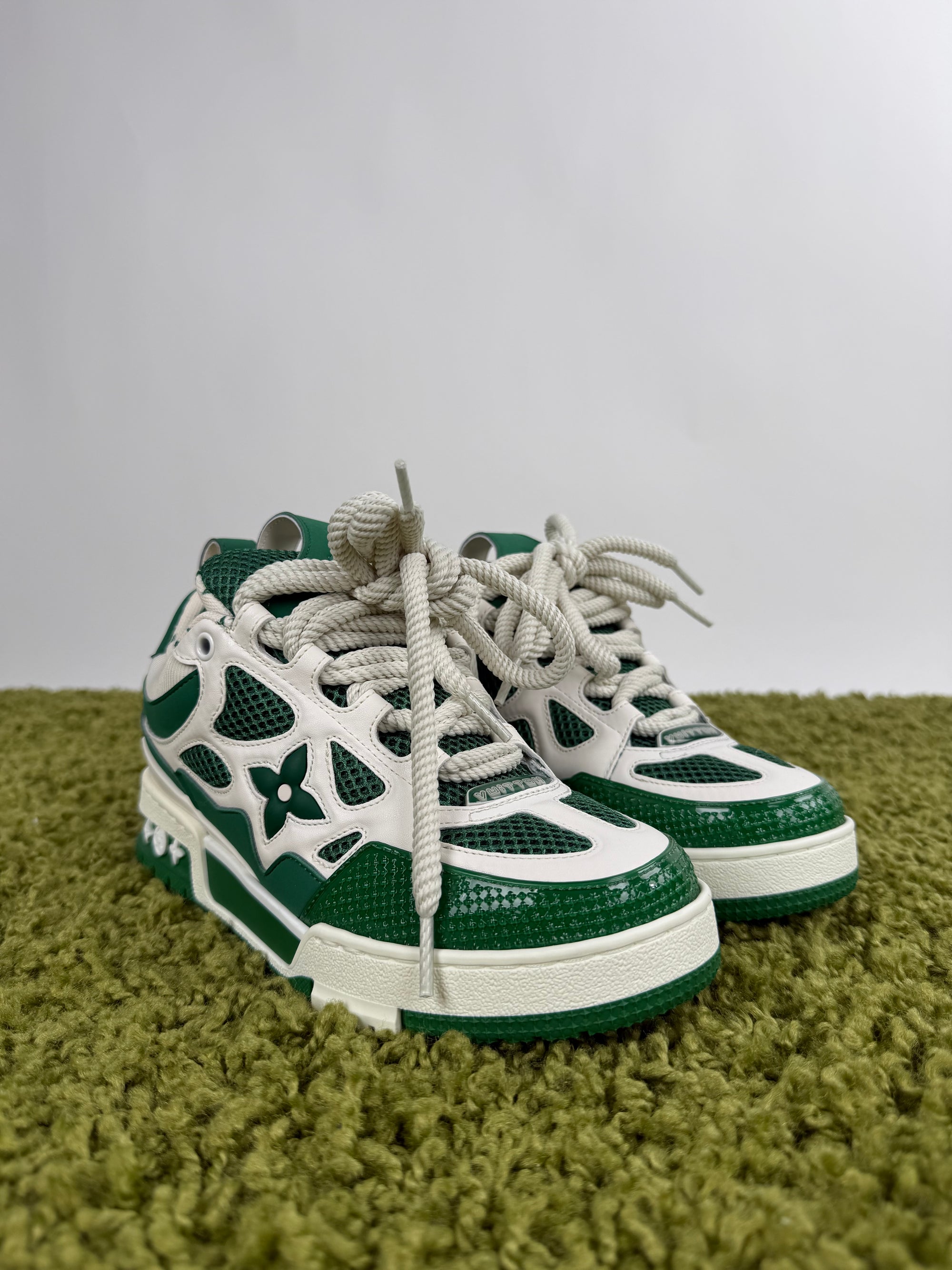 Louis Vuitton Skate Verde 3.5