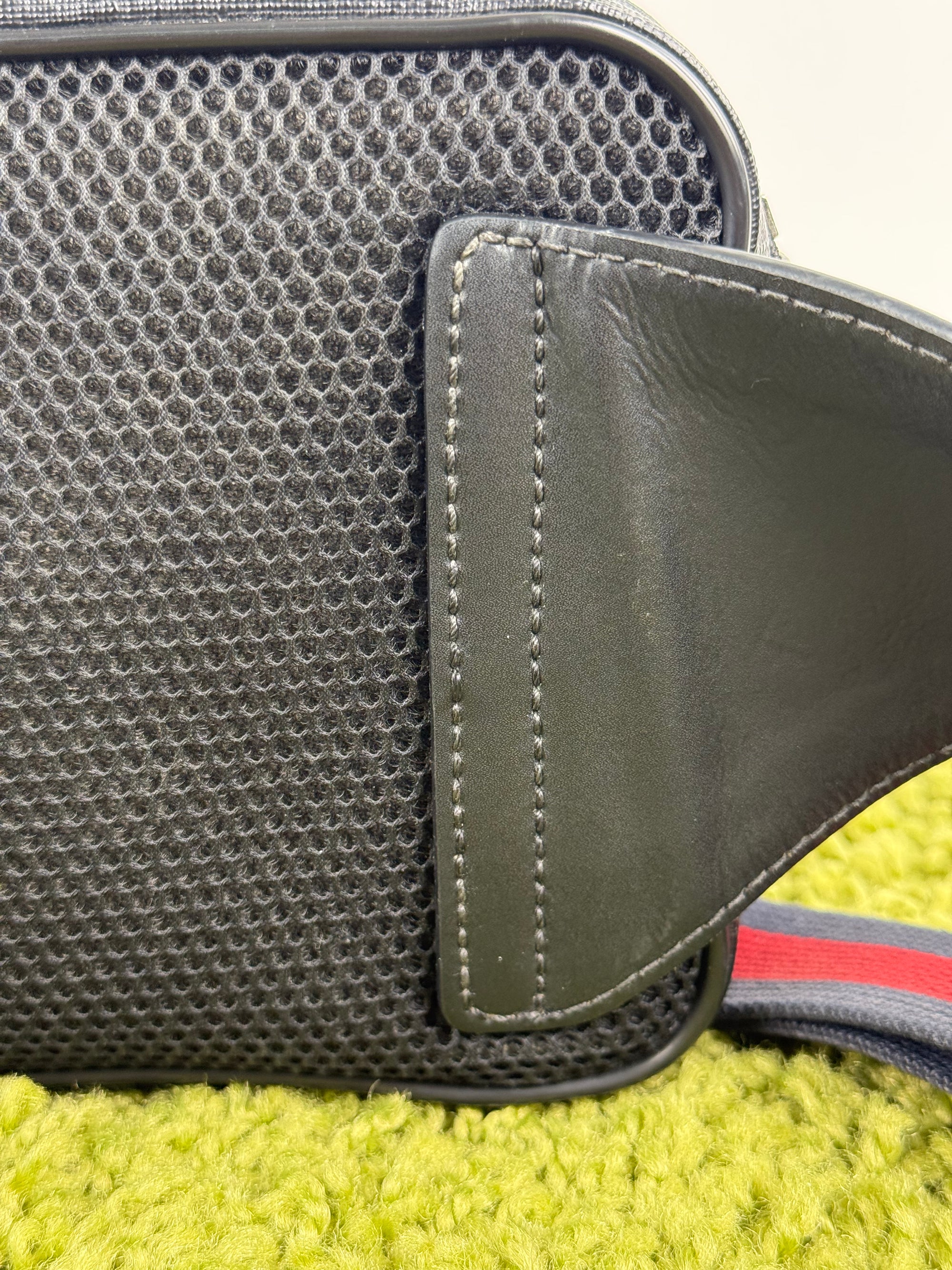 Marsupio soft supreme web strap Gucci Nero