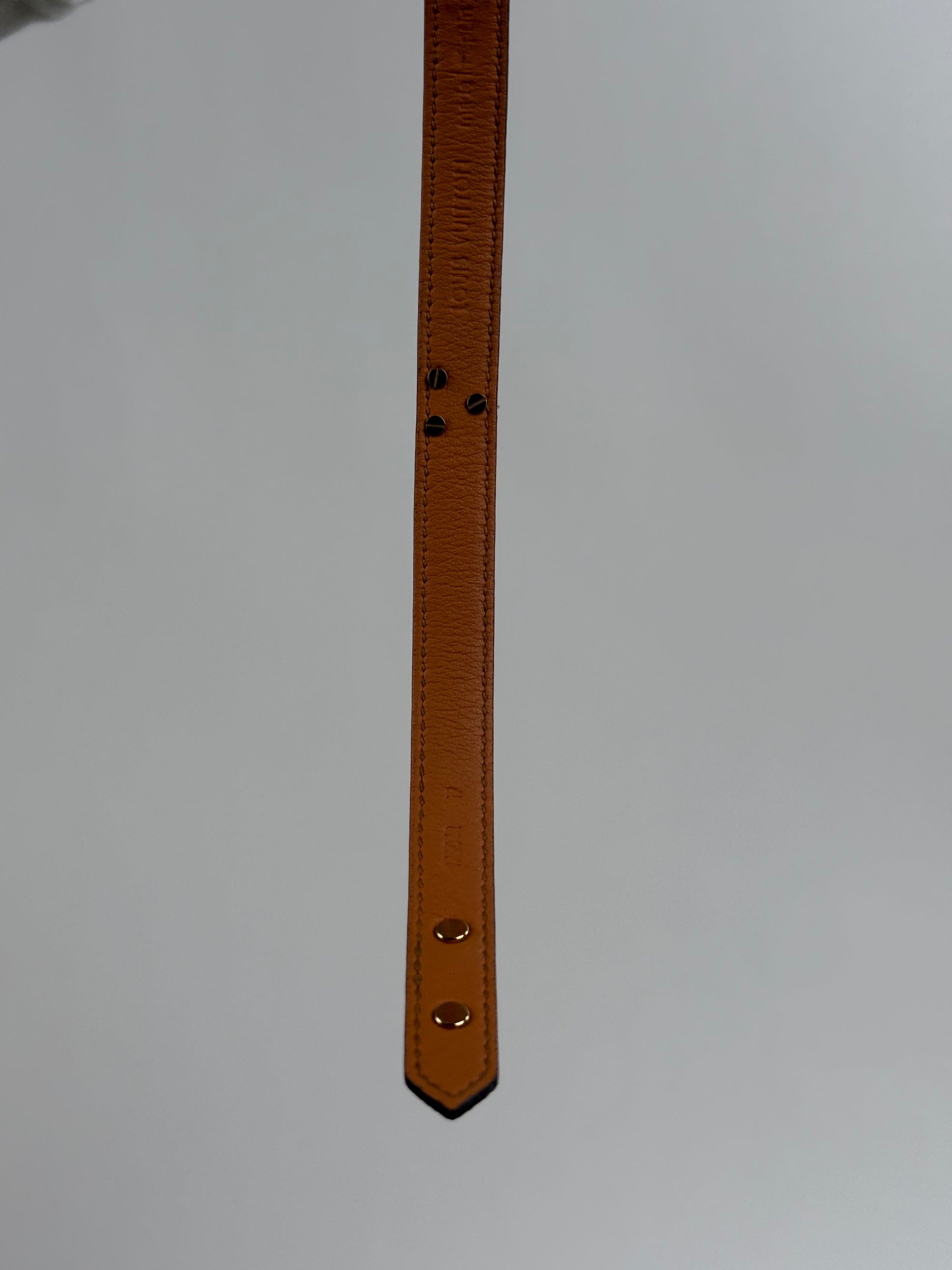 Bracciale Louis Vuitton Marrone 19cm