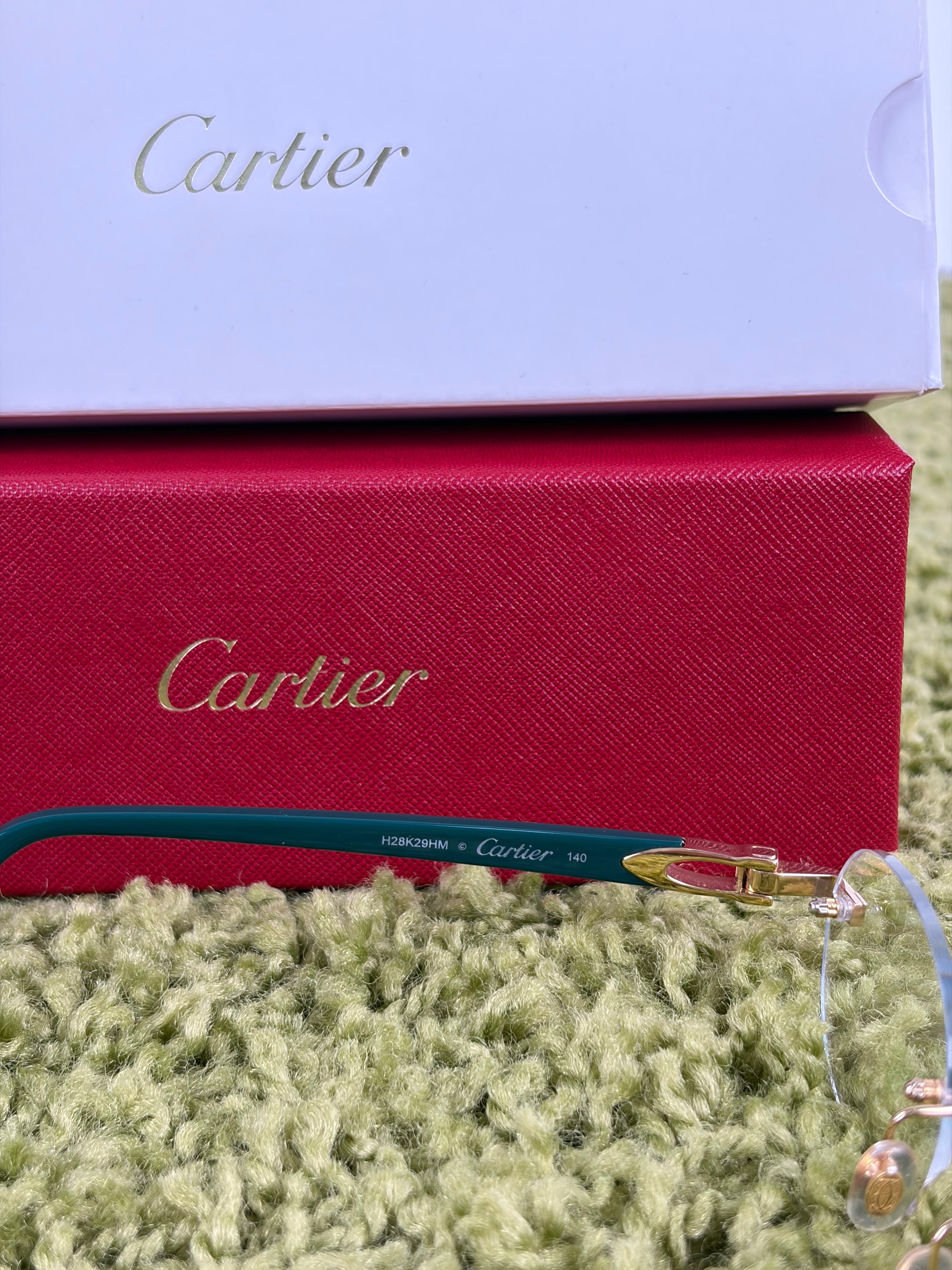 Occhiali Cartier CT0287O 009 M verdi