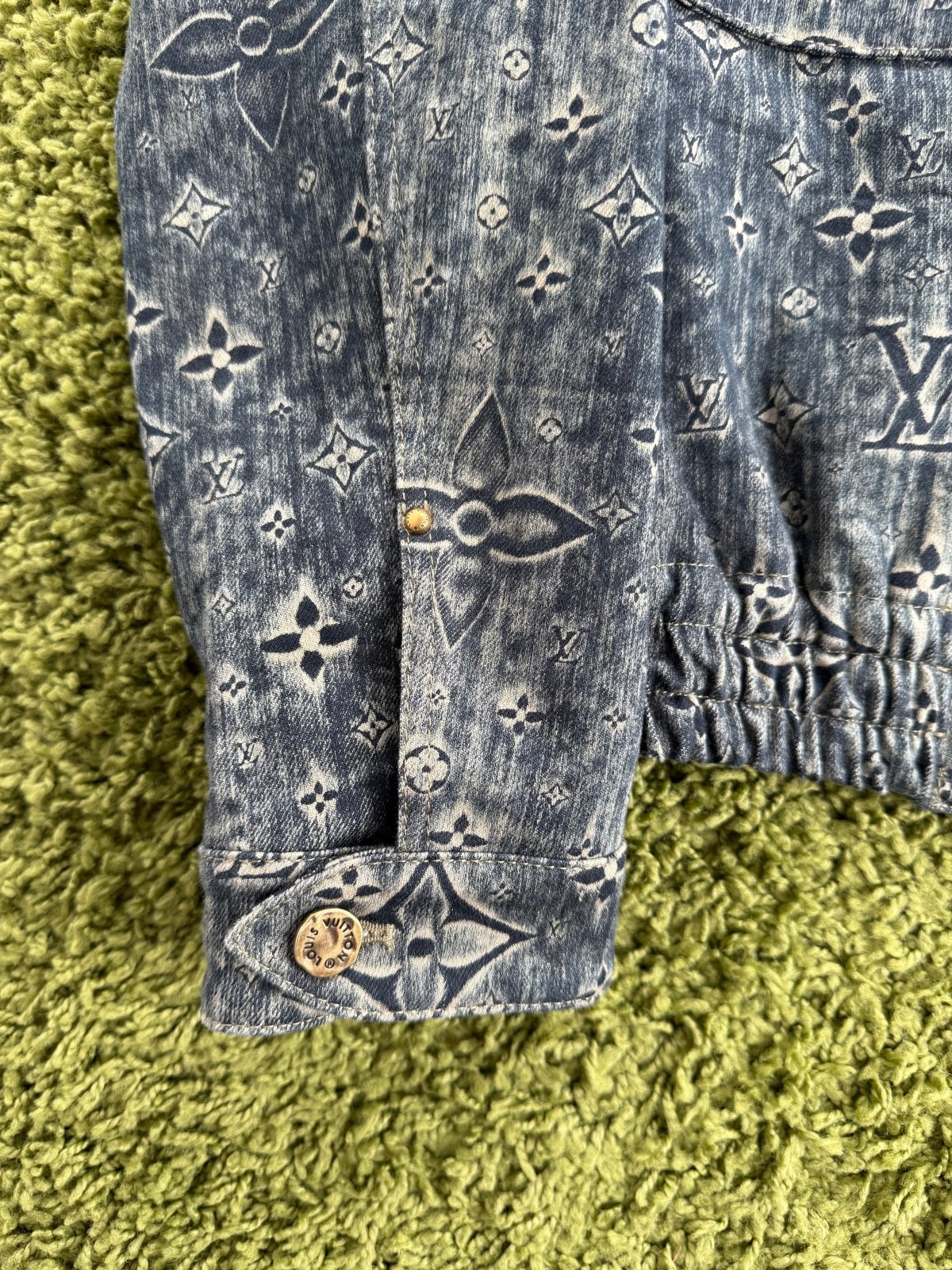 Giacca Monogram in denim Louis Vuitton 50 - Second Hand Di Fiore