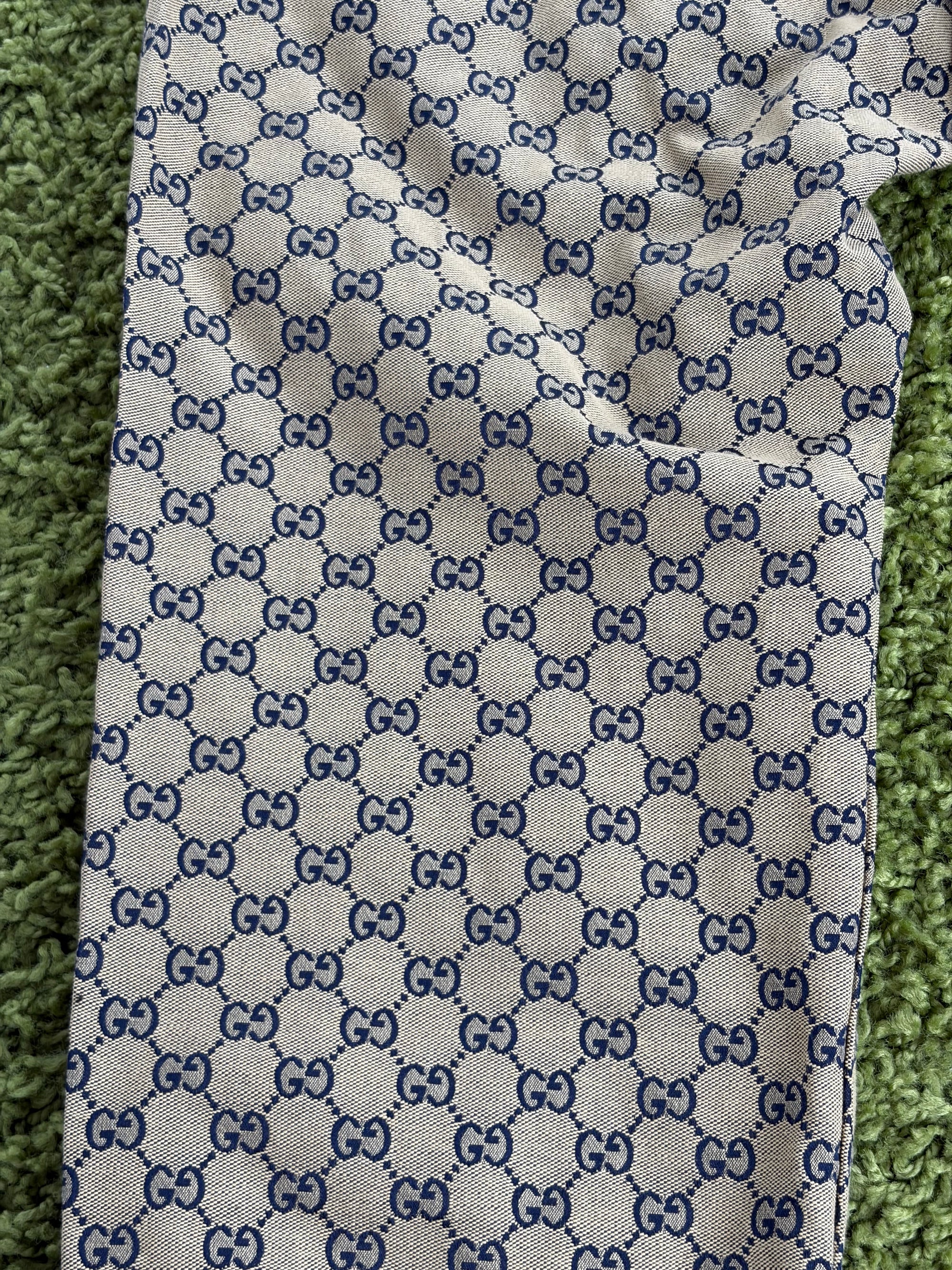 Pantalone Gucci Size 56 beige e blu