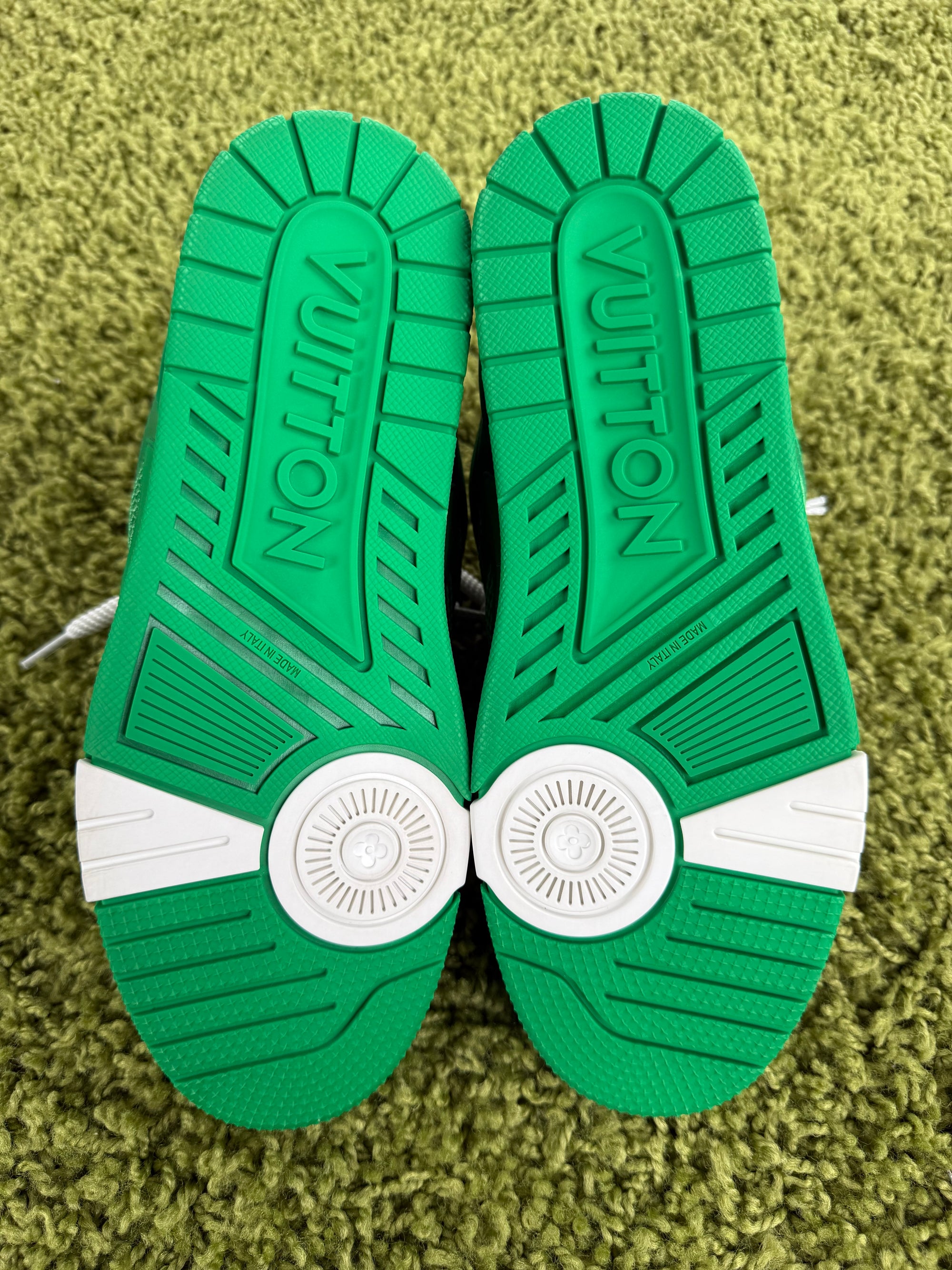Louis Vuitton Skate Verde 7.5