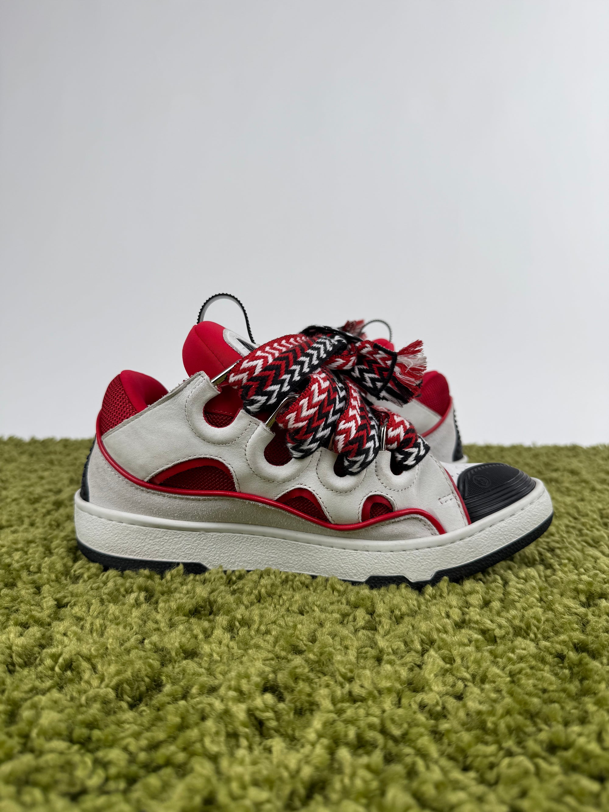 Lanvin Curb Bianca Rossa 40