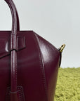 Borsa Mini Antigona Lock Bag Givenchy Bordeaux