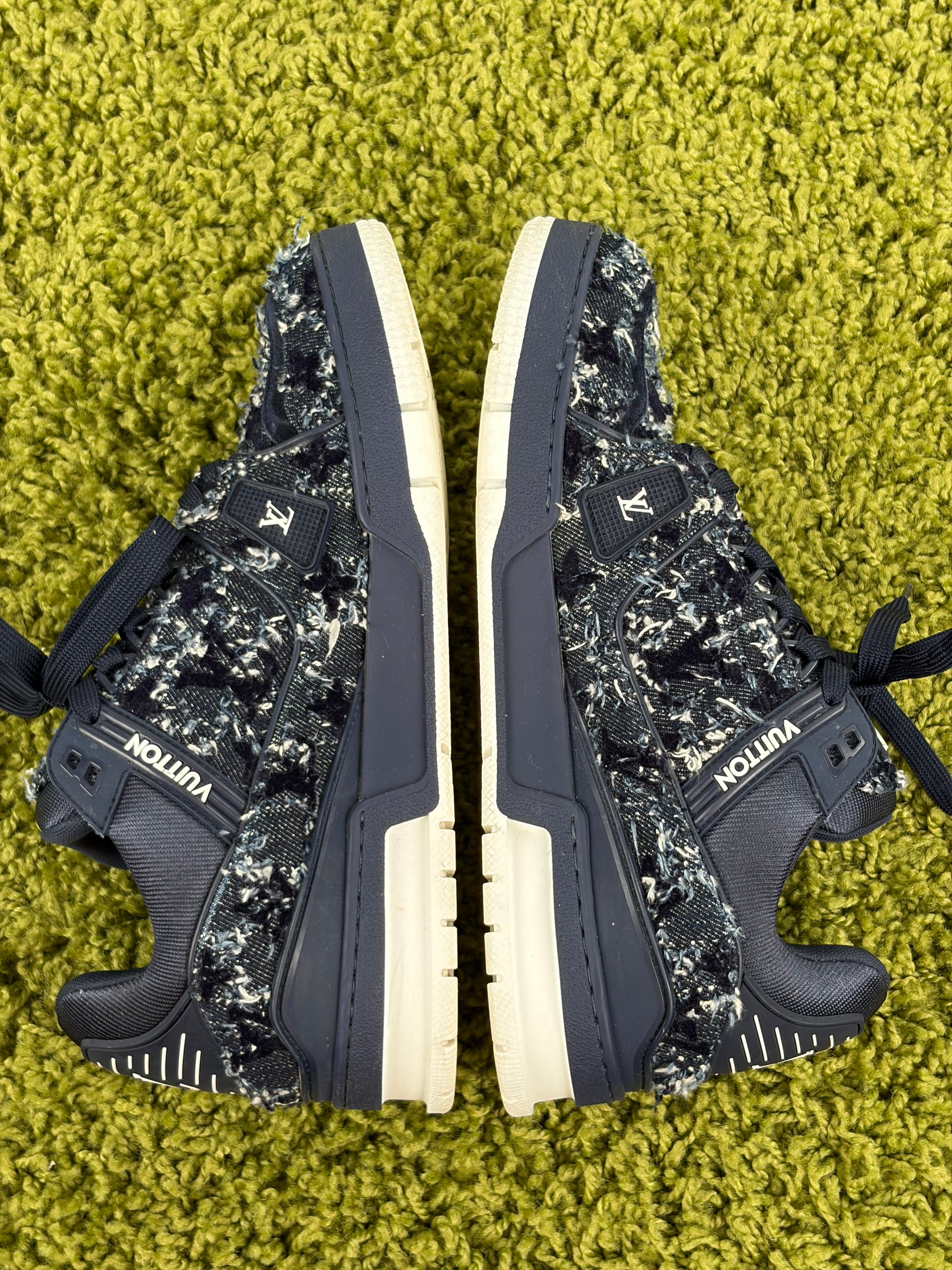 Louis vuitton trainer Size 7=41 calza 42 in denim