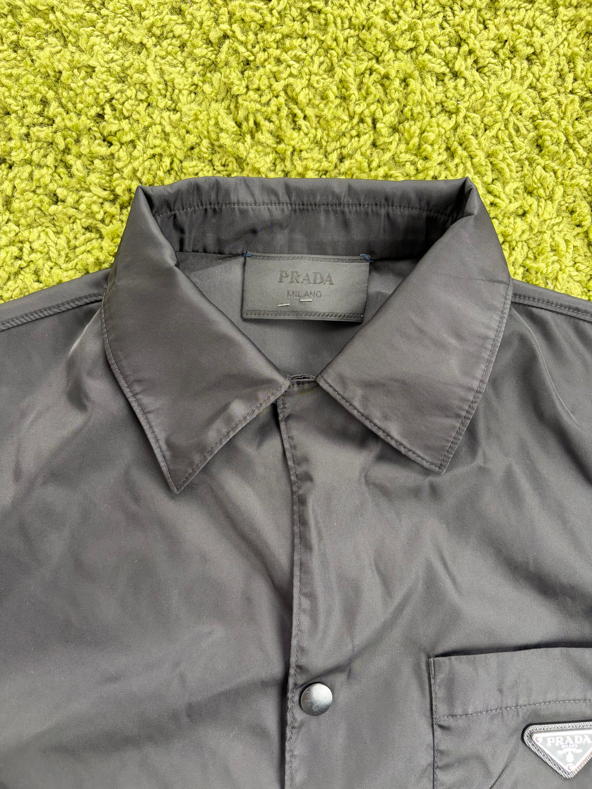 Camicia Prada Re-Nylon Nero L