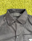 Camicia Prada Re-Nylon Nero L